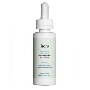 Hers White Hair Regrowth Treatment for Women minoxidil nwb